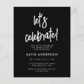 Budget Modern Vier GraduPartij van het Manuscript  (Achterkant)