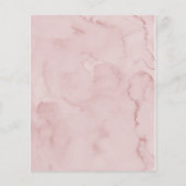 Budget Modern Vino voor geloften Vrijgezellenfeest Flyer (Achterkant)