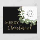 Budget Modern Wreate Custom Logo Merry Kerstmis (Voorkant)