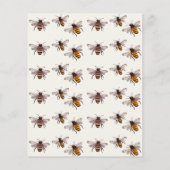 Budget Modern ze vond haar honing Vrijgezellenfees Flyer (Achterkant)