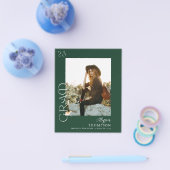 Budget Moderne AFSTUDEERDER Foto Afstuderen - Groe Flyer (Enkel)