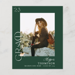 Budget Moderne AFSTUDEERDER Foto Afstuderen - Groe Flyer