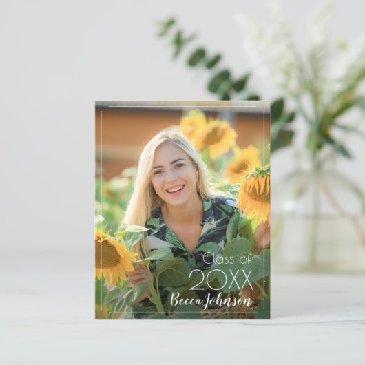 Budget Moderne Afstuderen Opslaan datumkaarten (Staand voorkant)