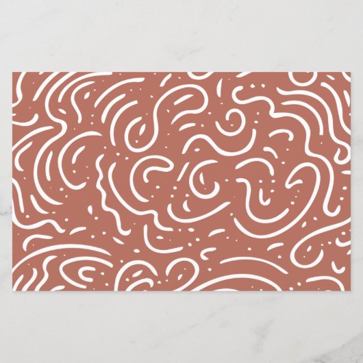 Budget Moderne Arches Terracotta Photo Holiday Car (Achterkant)