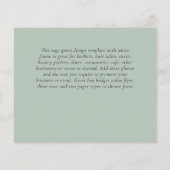 BUDGET Moderne Bedankt Foto Collage ELKE GEBEURTEN (Achterkant)