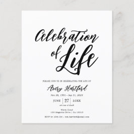 Budget Moderne Begrafenisdienst Viering van het Le