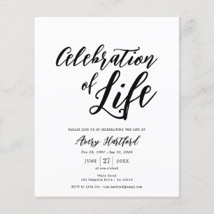 Budget Moderne Begrafenisdienst Viering van het Le