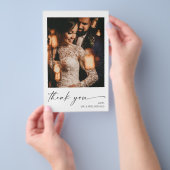 Budget Moderne Calligrafie Instan Photo Wedding Flyer (Hand)
