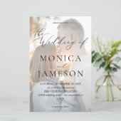 Budget Moderne Calligrafie V2 Fotobruiloft MED (Staand voorkant)