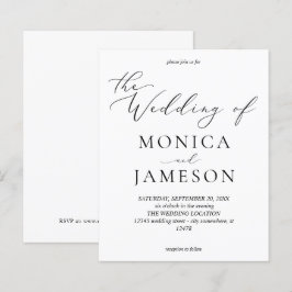 Budget Moderne Calligrafie V2 Wedding