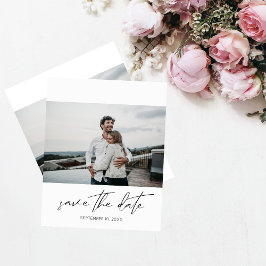 Budget Moderne Chic Foto Landschap Opslag Save the Flyer