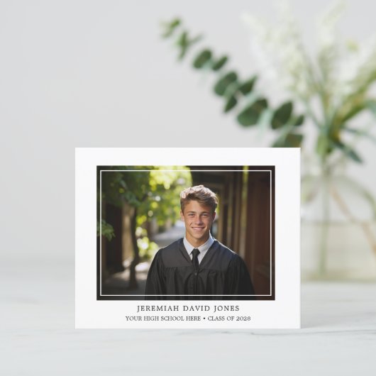 Budget Moderne Eenvoudige Afstuderen van de Foto (Staand voorkant)