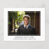 Budget Moderne Eenvoudige Afstuderen van de Foto (Voorkant)