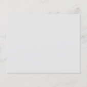Budget Moderne Elegantie Doop Dankkaart (Achterkant)