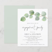 Budget Moderne Engagement Party voor Eucalyptus (Voorkant / Achterkant)