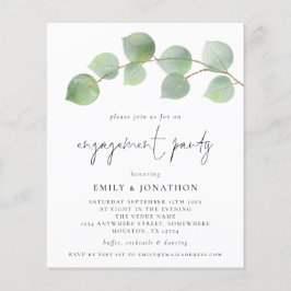 Budget Moderne Engagement Party voor Eucalyptus