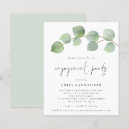 Budget Moderne Engagement Party voor Eucalyptus