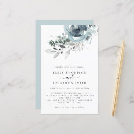 Budget Moderne Florals kerstbruiloft