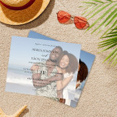 Budget Moderne Foto 5 Horizontal Wedding Flyer