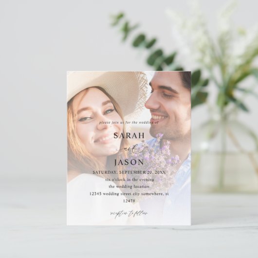 Budget Moderne Foto 7 Vertical Wedding (Staand voorkant)