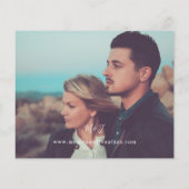 Budget Moderne Foto Horizontal 4 Effect Wedding Flyer (Achterkant)