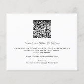 Budget Moderne foto Save the Date Flyer (Achterkant)