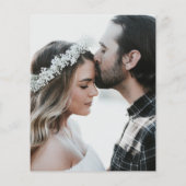 Budget Moderne Foto slaat de datumkaart op (Achterkant)