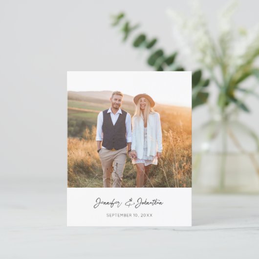 Budget Moderne Foto Verti W sparen Datum V2 (Staand voorkant)