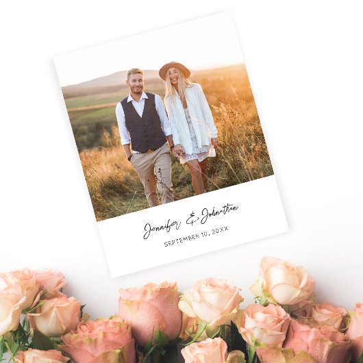 Budget Moderne Foto Verti W sparen Datum V2 Flyer