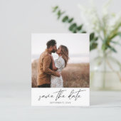 Budget Moderne Foto Verticaal W Sparen de Datum (Staand voorkant)