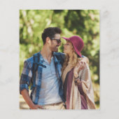 Budget Moderne Foto Vertical 12 Wedding Flyer (Achterkant)