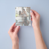 Budget Moderne Foto Verticale 9 Trouwdag Flyer (Hand)