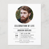 Budget Moderne foto viering van het leven (Voorkant)