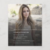 Budget Moderne Fotoherberging van het leven begraf Flyer (Voorkant)