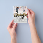 BUDGET Moderne FOTOVERLOVING Aankondiging Flyer (Hand)