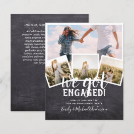 BUDGET Moderne FOTOVERLOVINGSAANKONDIGING