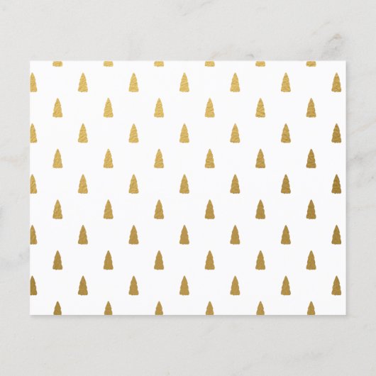 Budget Moderne Full Photo Holiday Card (Achterkant)