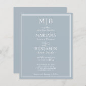 Budget Moderne Grens Licht Grijze Weddenschap (Voorkant / Achterkant)