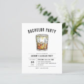 Budget Moderne Groom Whiskey Bachelor Party (Staand voorkant)