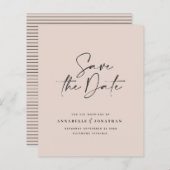 budget Moderne handgeschreven typografie bruiloft (Voorkant / Achterkant)