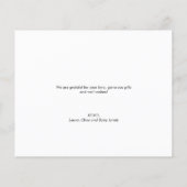 Budget Moderne handlettering Script Photo Collage (Achterkant)