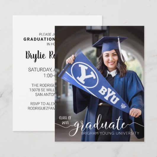 Budget Moderne het Aankondiging van de Foto van he (Voorkant / Achterkant)