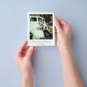 Budget Moderne Kerstmis | Getrouwd en vrolijk Flyer (Hand)