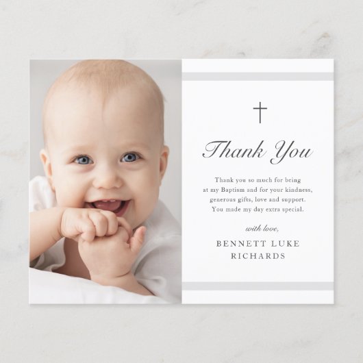 Budget Moderne Legance Baptisme Hartelijk dank (Voorkant)