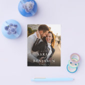 Budget Moderne M Foto Verticale afbeelding Opslaan Flyer (Enkel)