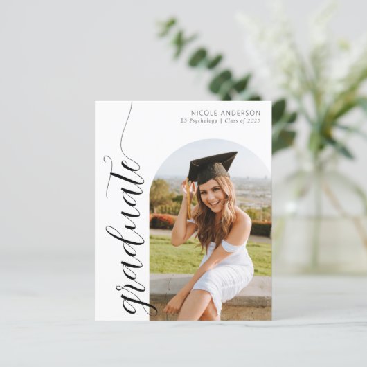 Budget Moderne Manuscript Afstuderen de Aankondigi (Staand voorkant)