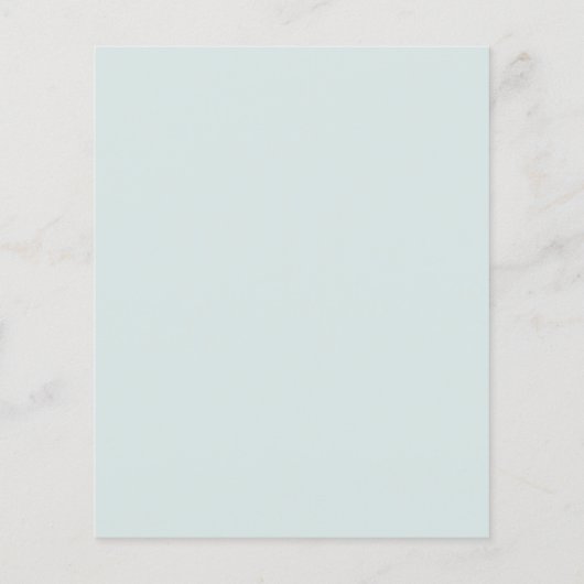 Budget Moderne Manuscript Eucalyptus Wedding Uitno (Achterkant)