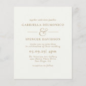 BUDGET Moderne marine Blue Weddenschap (Voorkant)