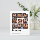 Budget Moderne Minimale 9 Square Holiday Foto (Staand voorkant)