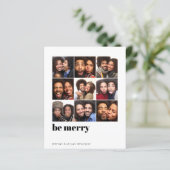 Budget Moderne Minimale 9 Square Holiday Foto (Staand voorkant)